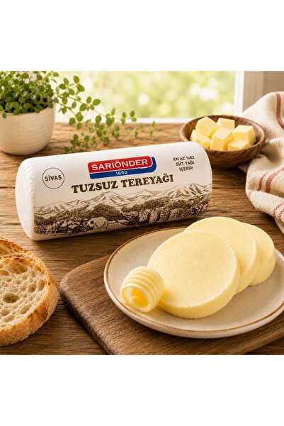 Sarıönder Tuzsuz Tereyağı 1 Kg