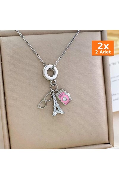 Bozhi Steel Necklace Glittering Gift