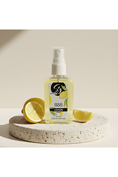 S&G Sağlık Güzellik LİMON KOLONYASI SPREY PET ŞİŞE 50 ml