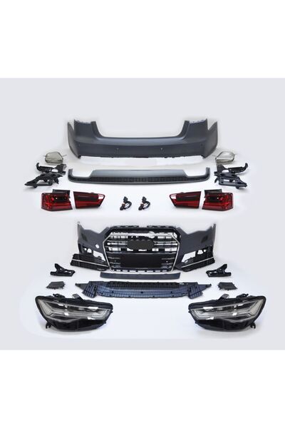 autogp Audi a6 sline body kit dönüşüm kiti facelift makyajlı görünüm 2012 / 2015