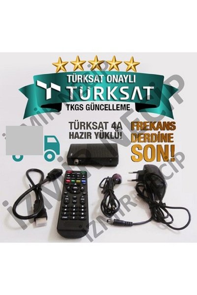 NcpLine Full Hdmı Mini Hd Uydu Alıcısı Tkgs'li Hazır Sıralı Yüklü