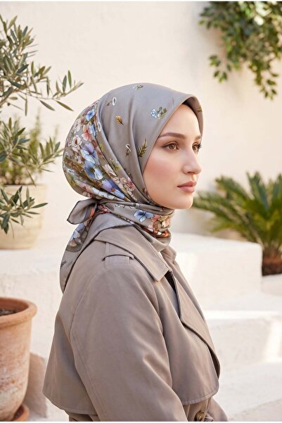 Armine Sport Twill Scarf - 8533-92 Dark Stone