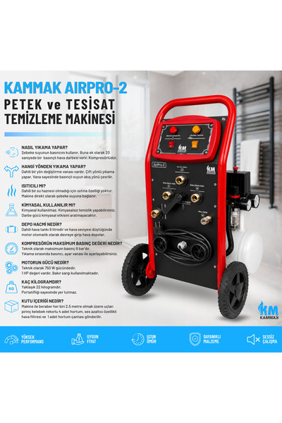 Kammak AirPro-2 Petek Temizleme Makinası