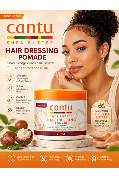 Cantu - كريم تصفيف الشعر بزبدة الشيا 113 جرام