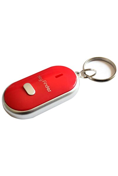 Choice1 Red Mini Anti-lost Whistle Key Finder Flashing Beeping Remote Kids Ke...