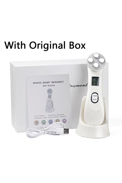 Choice White with Box Face Lifting Machine EMS Micro-current Facial Skin Firm...