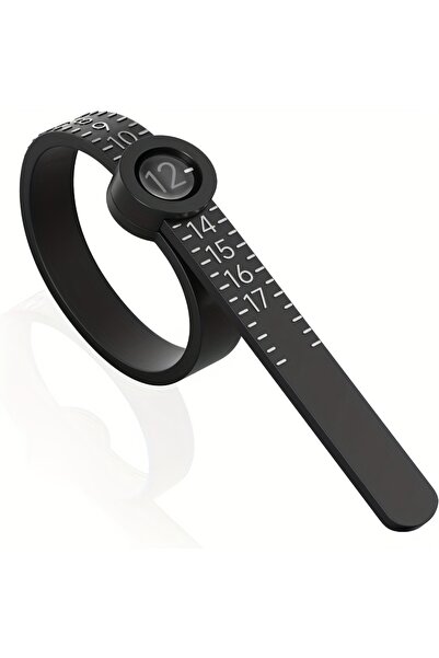 Choice black 1-17 Ring Dimender American Measuring Tool with Magnifying Glass...
