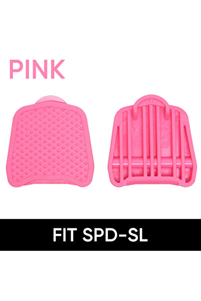 Choice محول دواسة دراجة BUCKLOS Fit SPD-Pink لـ SPD SL لنظام KEO، محول دواسات...