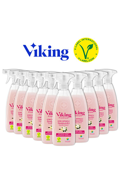 Viking Premium Çok Amaçlı Yasemin & Vanilya 750 Ml x 10 Adet