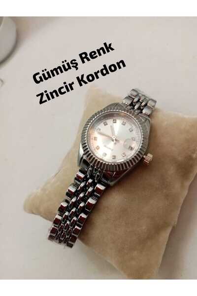 Brality Mini Model Vintage Women's Wristwatch Retro Steel Silver Color Band (...