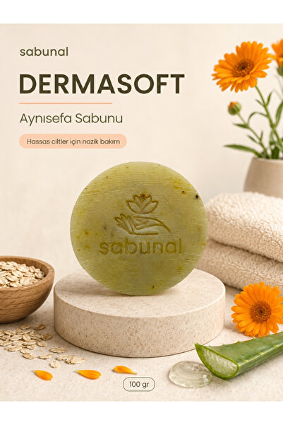sabunal Dermasoft Calendula Soap - Gentle and Comforting Daily Care Soap for ...
