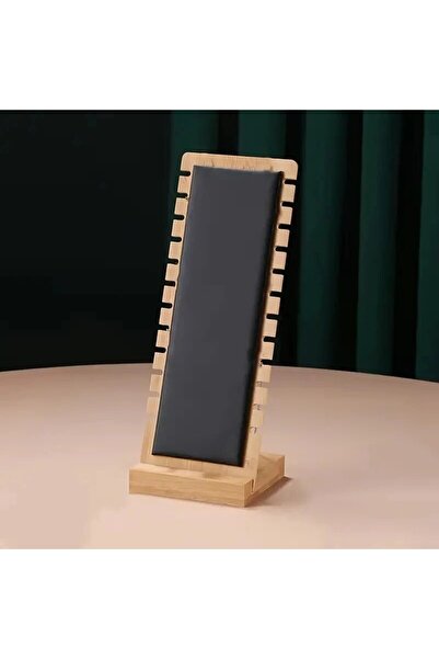 Choice black 1PC, Bamboo Vertical Jewelry Necklace Display Stand, Suitable fo...
