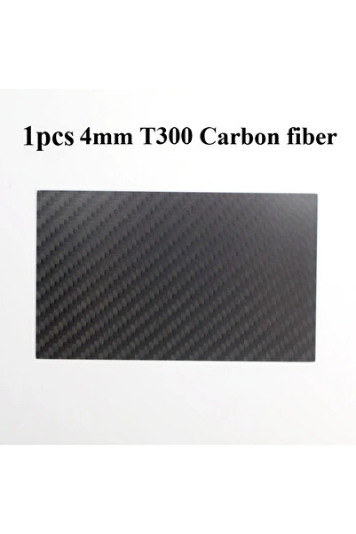 Choice 1pcs 4mm T300 New High-Strength 125mm X 75mm Real Carbon Fiber Plate 0...