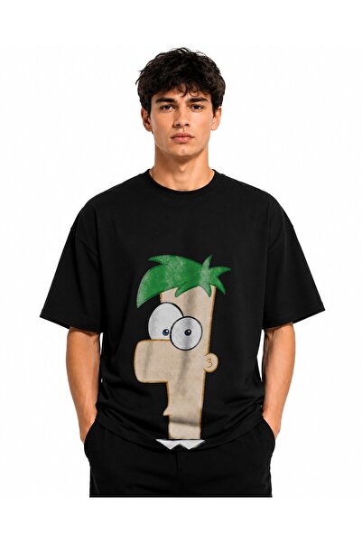 Inscriptie Tricou Unisex Bumbac Premium Casual " Ferb Fletcher "