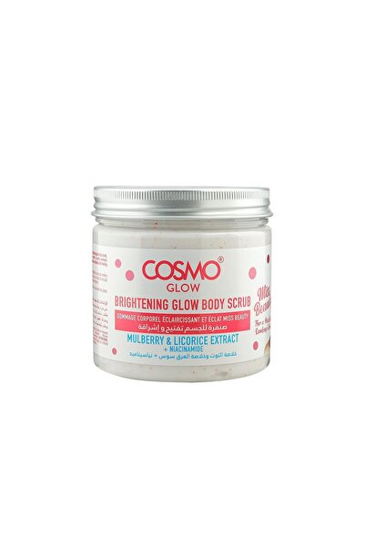 Cosmo Glow Miss Beauty Refining Body Scrub 475ml | Mulberry and Licorice Extract