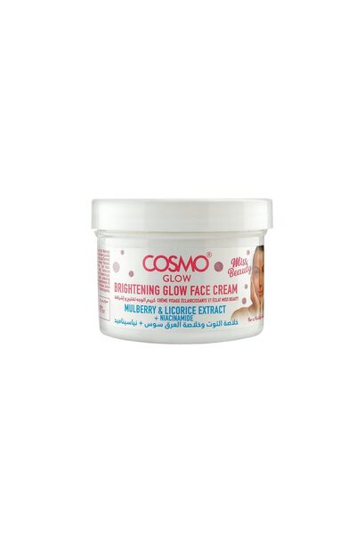 Cosmo Glow Miss Beauty Refining Face Cream 125ml | Mulberry and Licorice Extract