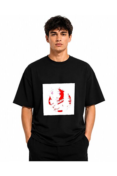 Inscriptie Tricou Unisex Bumbac Premium Casual " Corona virus rosu "