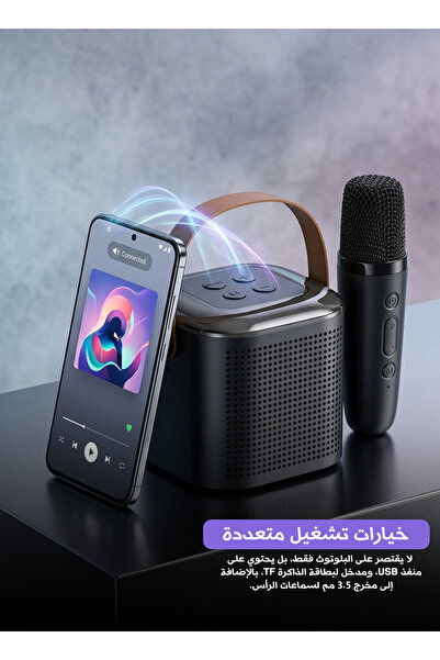 Generic Wireless Karaoke Set – Portable Bluetooth Karaoke Speaker
