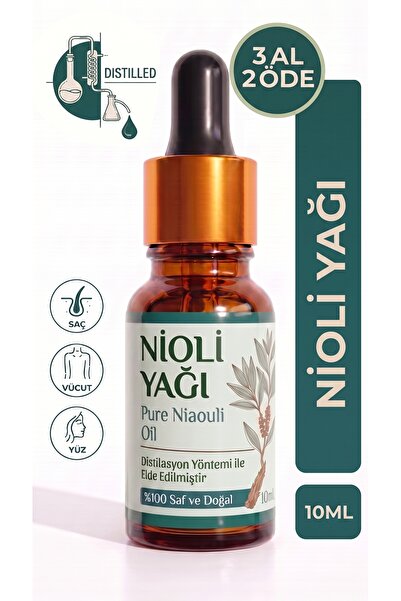 aktarloji Nioli Uçucu Yağı 10 ml / Nioli / %100 Saf Ve Doğal / Niaouli Oil