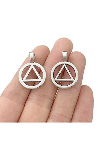 Choice BROWN 10PCS 2 Sided AA Alcoholics Anonymous Recovery Sobriety Triangle...