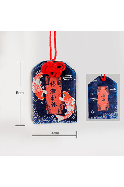 Choice A New Omamori Pray Fortune Beauty Health Safe Transparent Wealth Bag G...