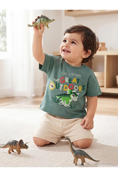 Jurasic World Jurassic World 6-18 Months Old T-Shirt - Green