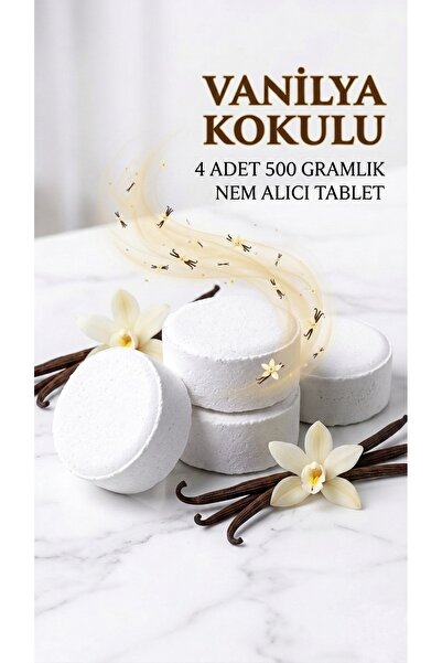 Saban 2 Adet 2x500Gr - VANİLYA - Nem Alıcı Rutubet Giderici Yedek Tablet