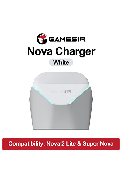 Choice White GameSir Gamepads Charger Dock Nova 2 Lite Super Nova Charging St...