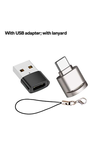 Choice BlackwithUSB2pcs SD Card Reader, USB C to SD Card Reader, Type C TF St...