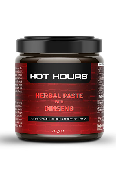 Hot Hours Natural Ginseng, Tongat Alı, Çakşır Otu Bal, Pekmez Bitkisel Karışı...