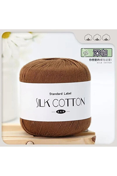 Choice 20 50g/PC Silk Lace Cotton Milk Crochet Yarn Baby Hand-Knitted Warm So...