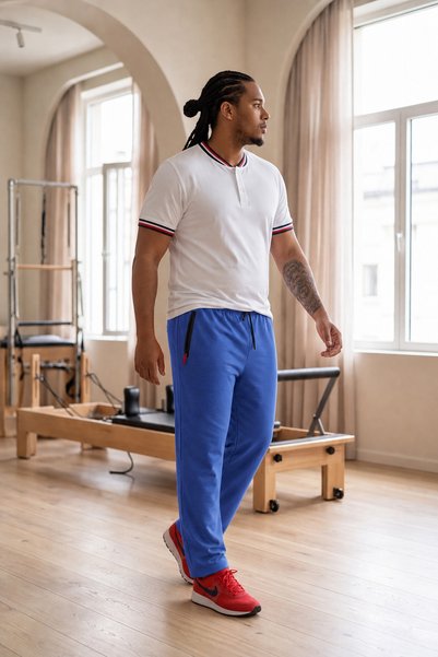 Starbattal Pantaloni de sport clasici de marime mare Buzunar cu fermoar 22500 SAKS