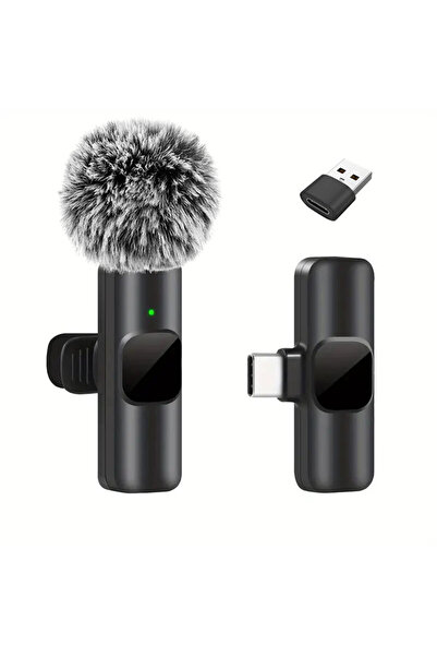 Choice3 ميكروفون لافالير لاسلكي جديد من نوع 1in1TypeC-USB، ميكروفون صغير محمو...