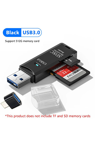 Choice black USB 3.0 Tutew Multi Functional 2 In 1 High-speed USB 3.0/2.0 Car...