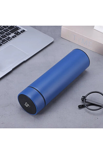 Choice4 500ML Blue 500ML Intelligent Temperature Thermos Bottle Sports Water ...