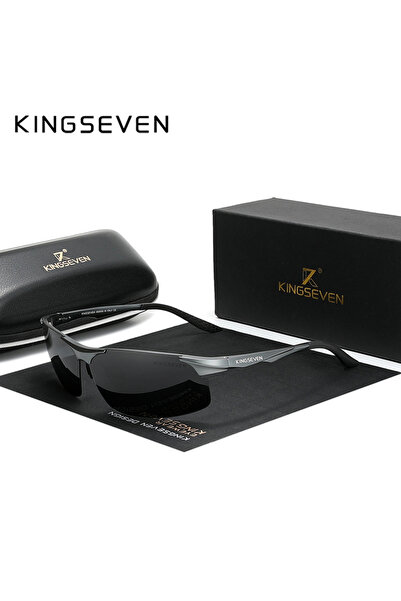 Choice3 نظارات شمسية KINGSEVEN للرجال بعدسات مستقطبة وحماية من الأشعة فوق الب...