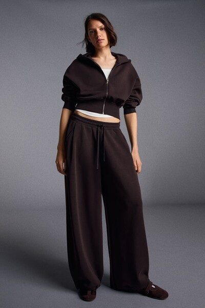Bershka Modal barrel fit pantolon