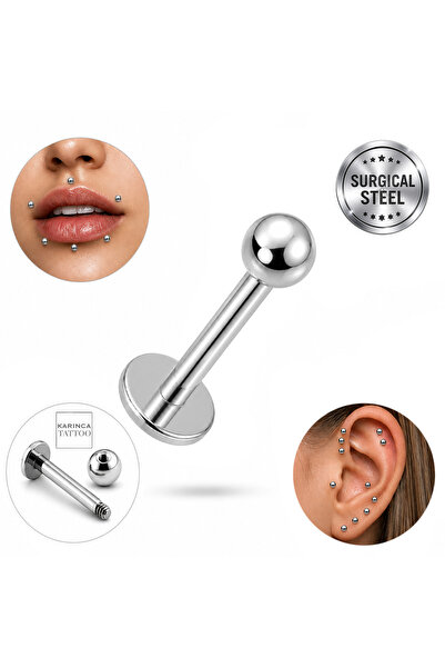 Karınca Piercing Labret Piercing Tragus Helix Conch Dudak Snake Bites Medusa ...