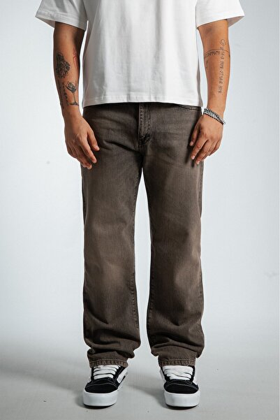 GRJ denim Fade Black Baggy Fit Distressed Black Men's Jeans
