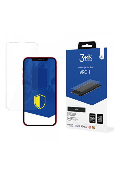 Apple Folie de protectie Ecran 3MK ARC+ pentru iPhone 13, Plastic