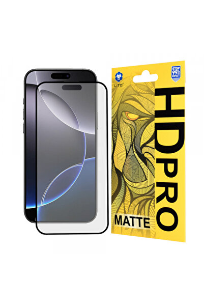 Apple Folie de protectie Ecran Matte Lito HD Pro pentru iPhone 16 Pro Max, St...