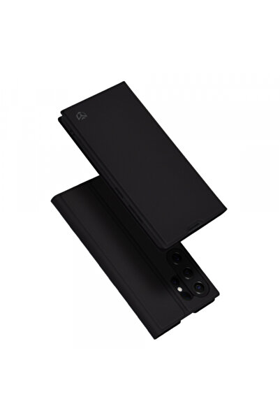 Samsung Husa pentru Galaxy S25 Ultra S938, Techsuit, Magskin Book, Neagra