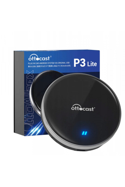 Ottocast Adaptor Carplay / Android Auto Wireless OttoAibox P3 Lite pentru App...