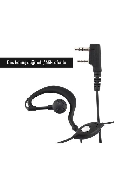 MBL Wln Mars Teknoben Teckom Pmr A+ Telsiz Kulaklık 2pin 3.5mm*2.5mm