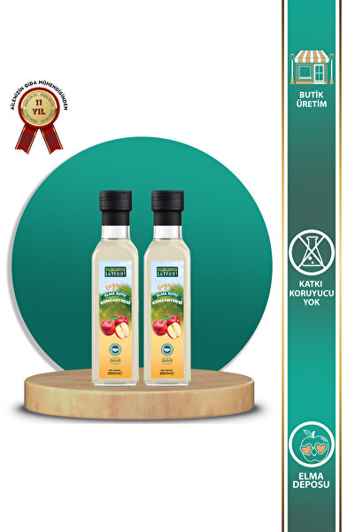 Makarna Lütfen Avantajlı 2 Li Organik Elma Suyu Konsantresi (2x 250 ml)