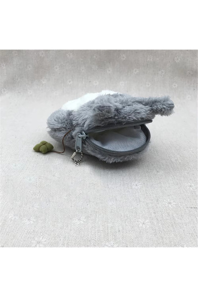 Choice 01 Anime Cute Cat Coin Purse Soft Plush Zipper Small Wallet for Kids T...