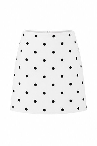 Raben Women's Polka Dot Patterned Skirt