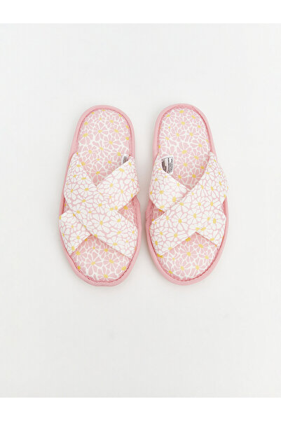 LC Waikiki Alita City Lcw Home Pink Women's House Slippers with a Difference