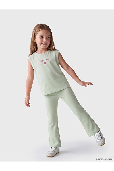 LC Waikiki Original Printed Girls' Set