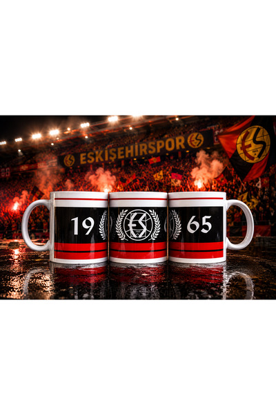 kokorodeco dekorasyon Eskişehirspor Hediyelik Özel Tasarım Kupa Bardak